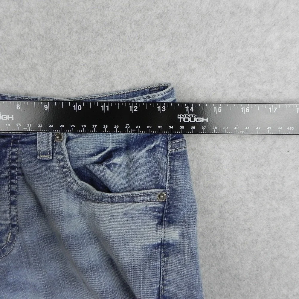 Silver Jeans‎ Womens 6/31 The Curvy High Slim Straight Stretch Flex Denim Blue